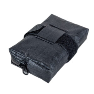 Custom lightweight waterproof bike saddle bag, designed for all-weather cycling, showcasing customizable features.