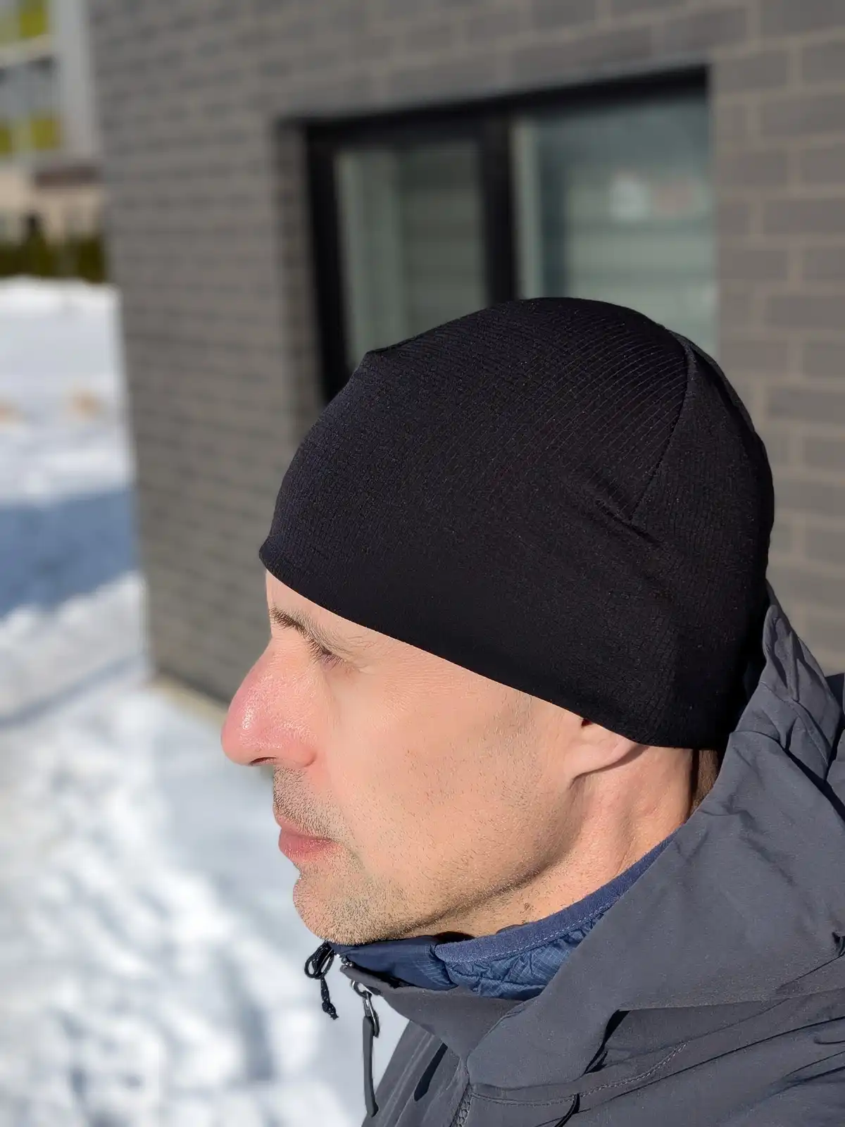 Ultra-performance training beanie with Polartec Power Dry outer and Alpha Direct lining, optimized for sweat management and high-intensity sports